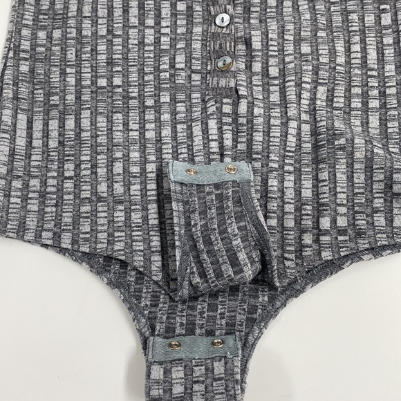 MPC Grey Thong Bodysuit - Picture 4 of 4